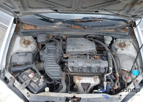 2003 Honda Civic Lx z USA, uszkodzony, nr VIN 2HGES16563H583085